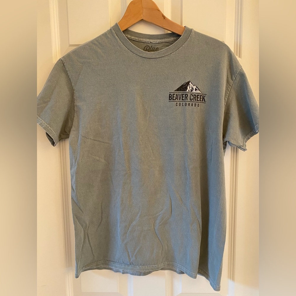 Beaver Creak ski resort cotton graphic t-shirt.